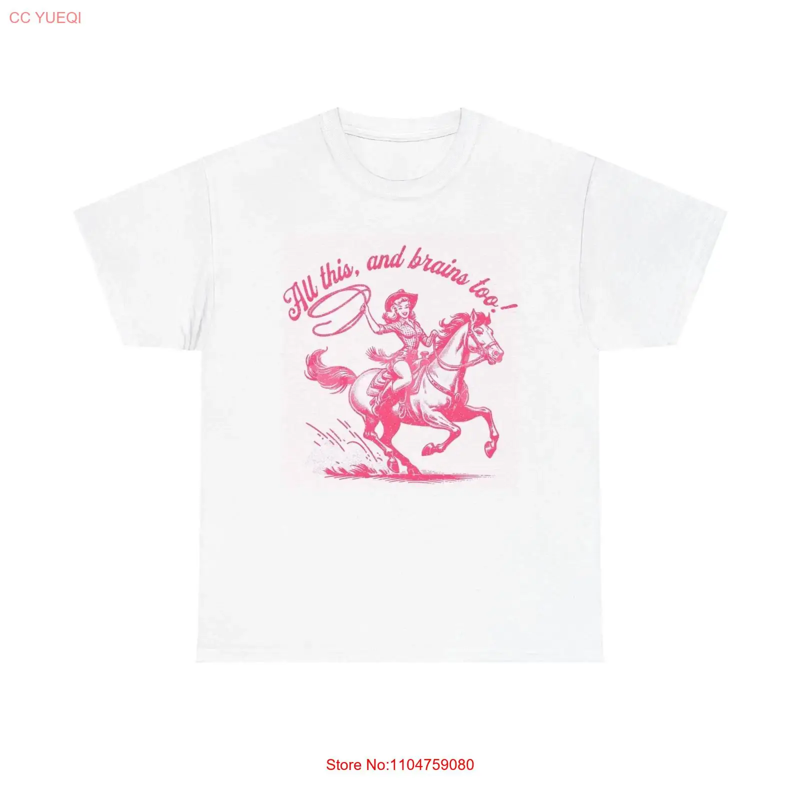 Streetwear Brand Designer - Koszulka damska All This And Brains