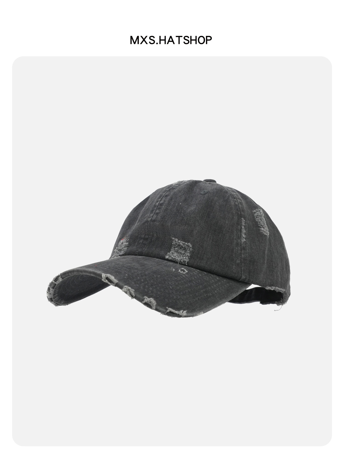 Streetwear Brand Red - Czapka baseballowa w stylu retro, regulowana,