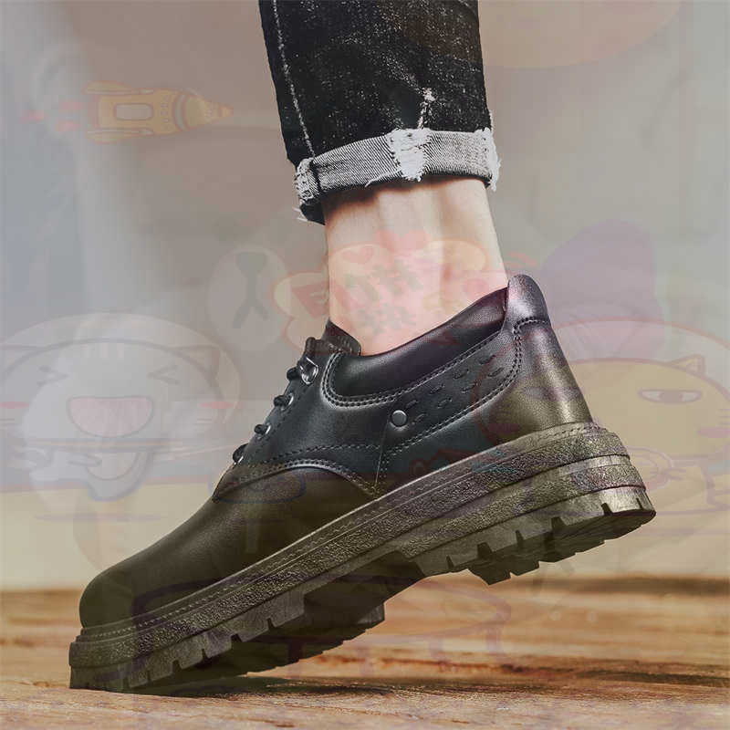 Best Streetwear Brand Uk - Ciemna skóra naturalna Modne tenisówki Tenisowe