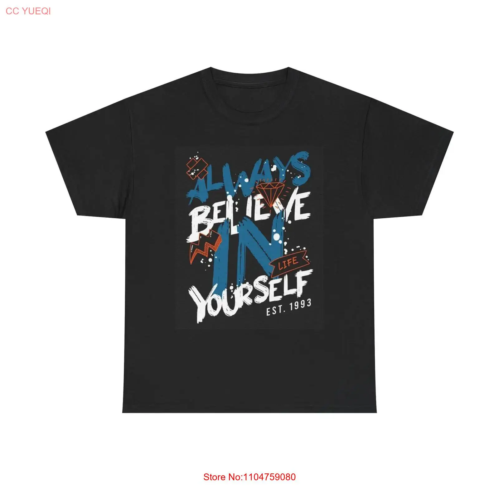 Streetwear Brand Always - Koszulka Always Believe In Yourself, nowa,