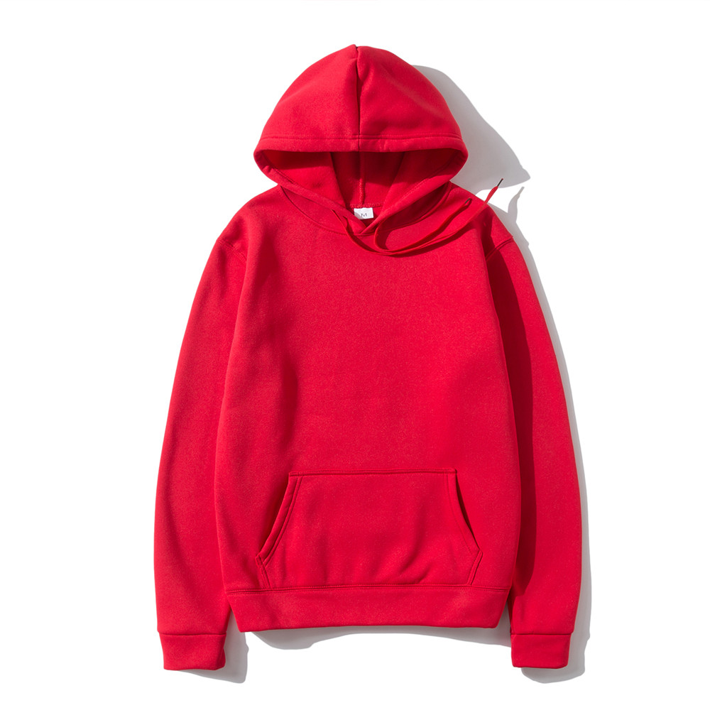 Mężczyźni Kobiety Bluzy z kapt – Streetwear Brand Red recenzja i cena