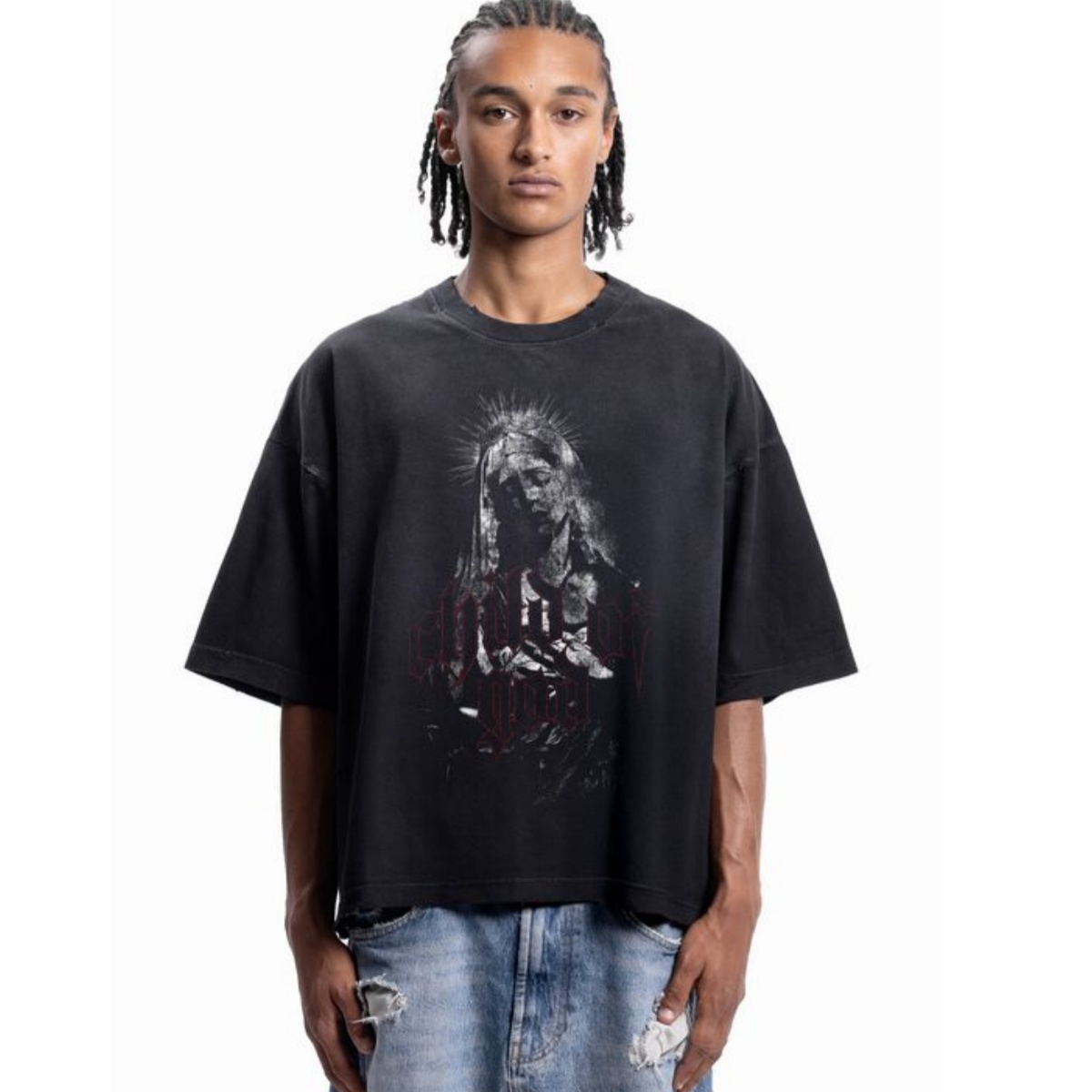 Koszulka z grafiką Goat Metal  – Streetwear Brand Fonts recenzja i cena