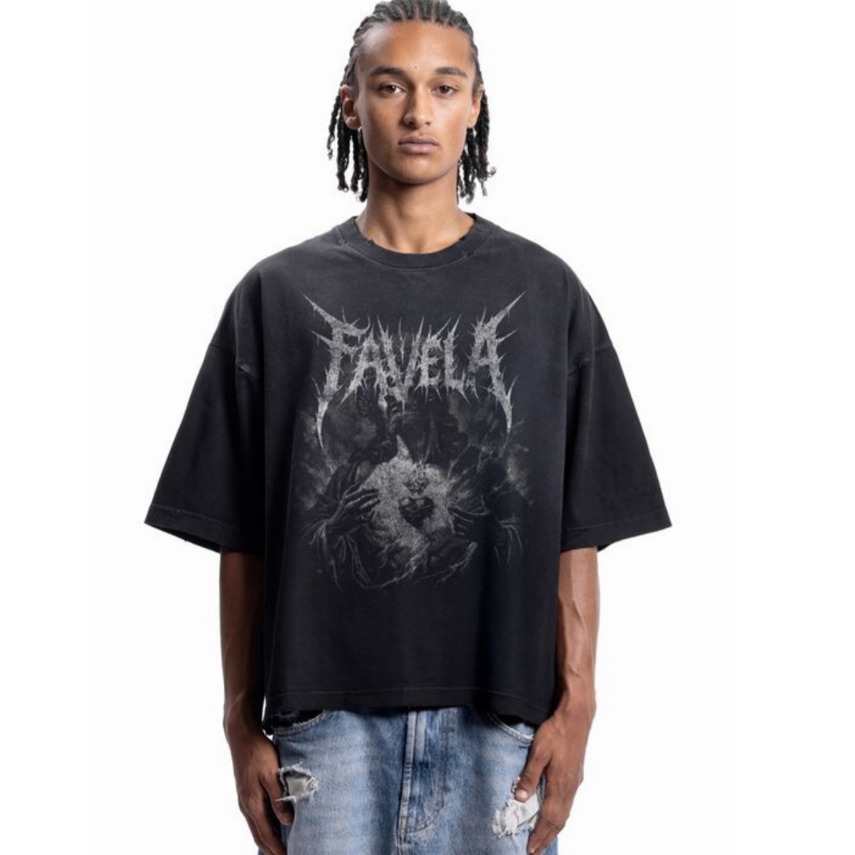 Koszulka Sacred Heart Metal Fo – Streetwear Brand Fonts recenzja i cena