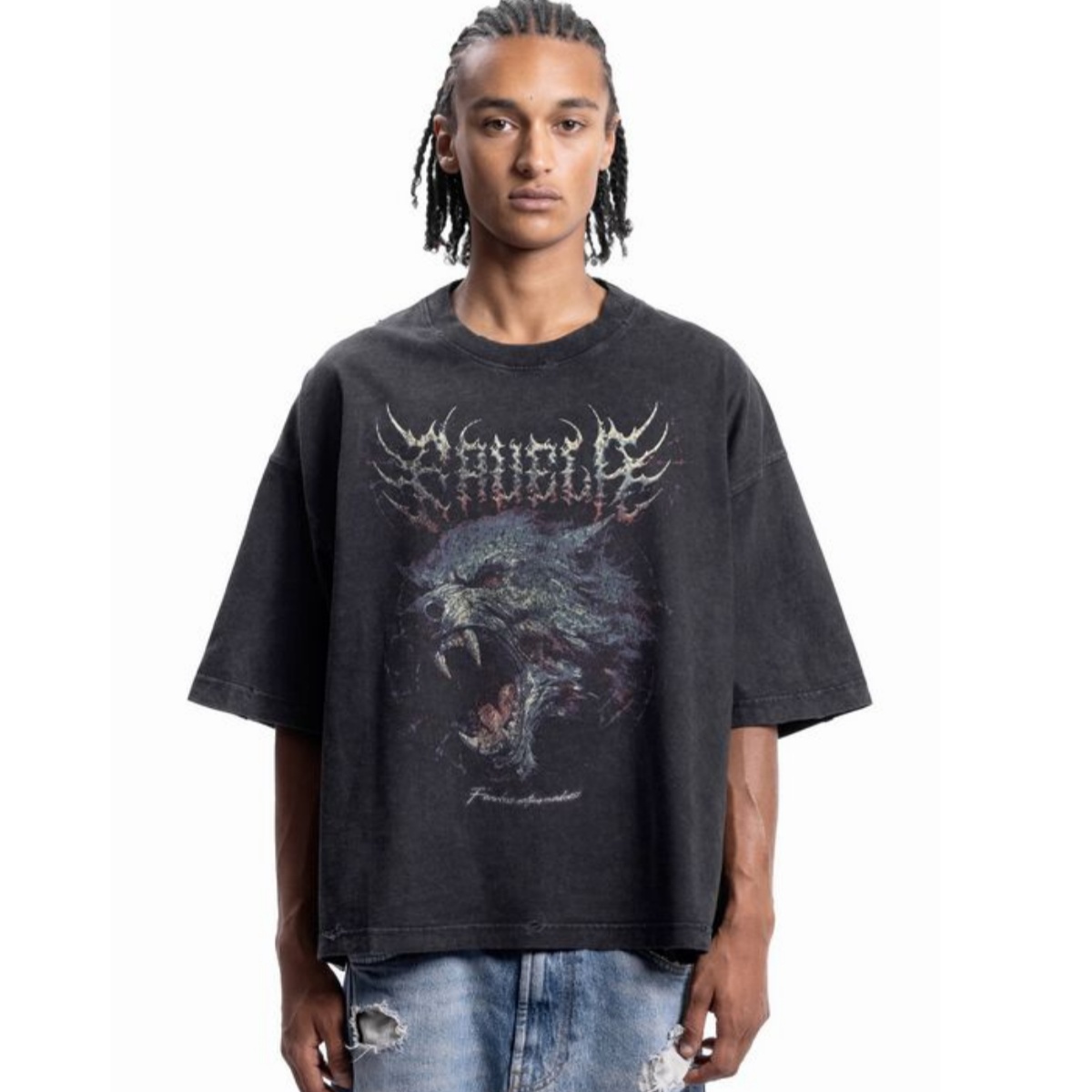 Koszulka Sacred Heart Metal Fo – Streetwear Brand Fonts recenzja i cena