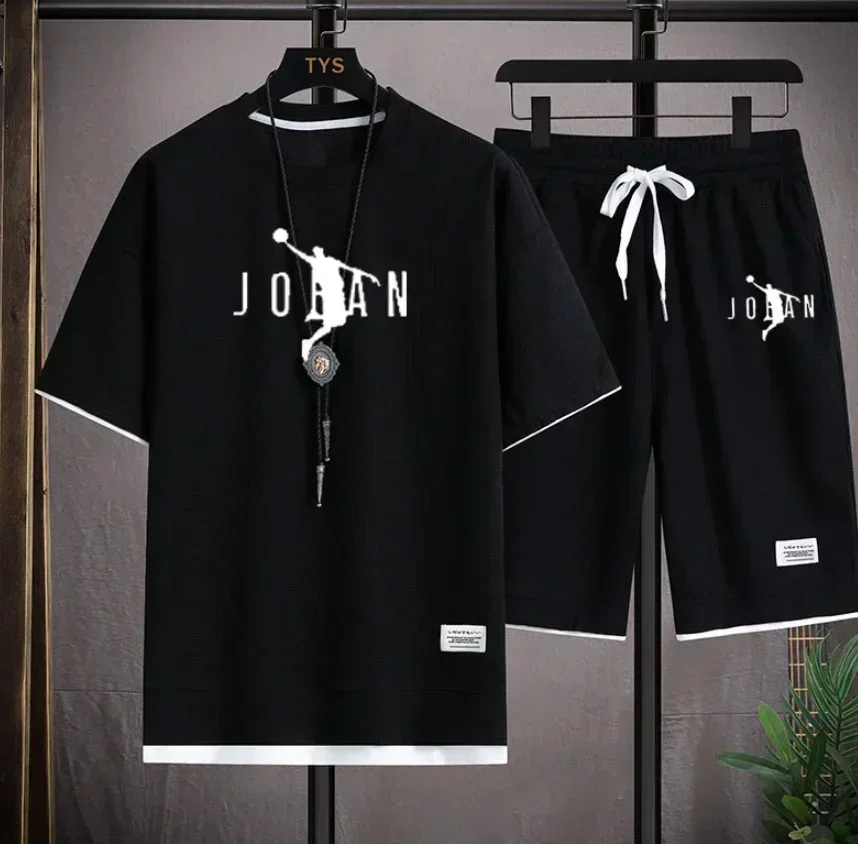 Męski letni zestaw 2-częściowy – Streetwear Brand Designer recenzja i cena